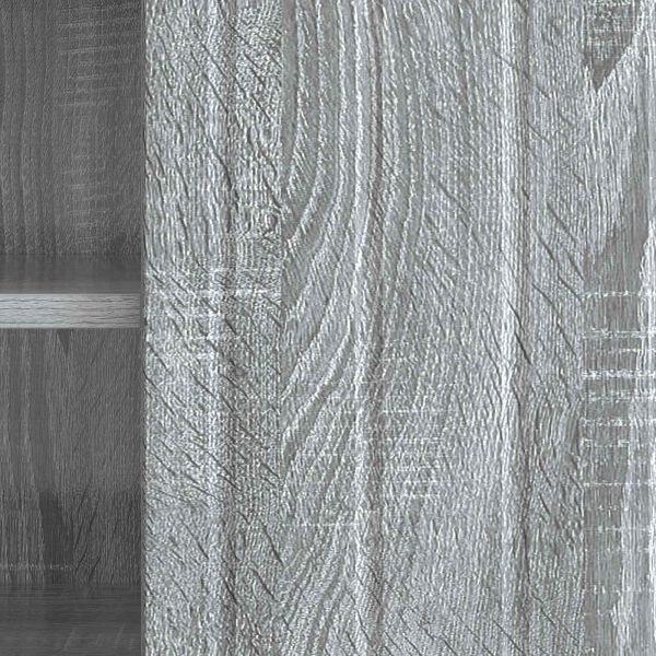 ТВ шкаф Сива сонома 102 x 34,5 x 52 см Инженерна дървесина
