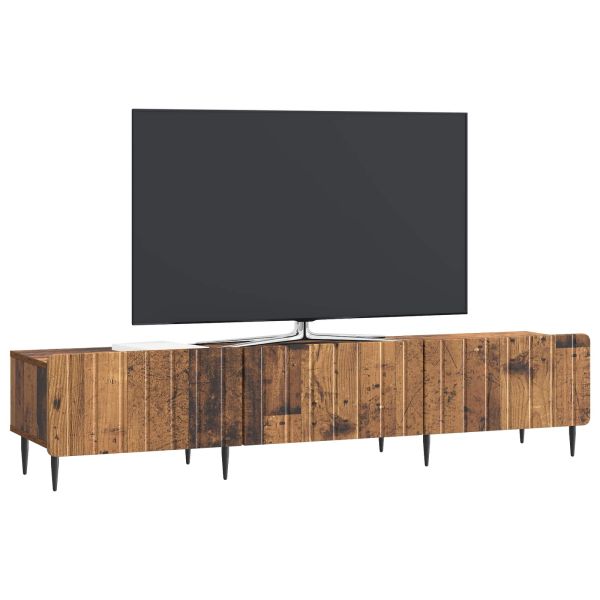 ТВ шкаф Старо дърво 147 x 34,5 x 32 см Инженерна дървесина