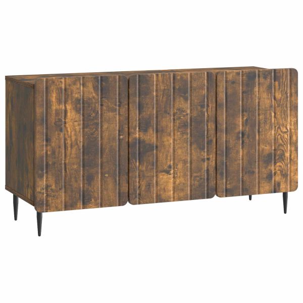 ТВ шкаф Опушен дъб 99 x 34,5 x 52 см Инженерна дървесина