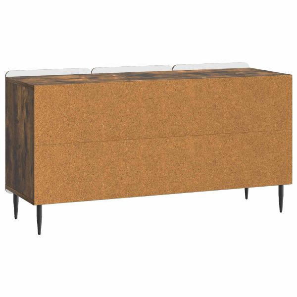 ТВ шкаф Опушен дъб 99 x 34,5 x 52 см Инженерна дървесина