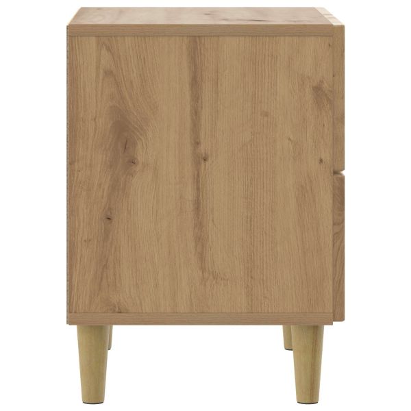 Нощен шкаф Дъб артизан 43 x 34,5 x 48 см Инженерна дървесина