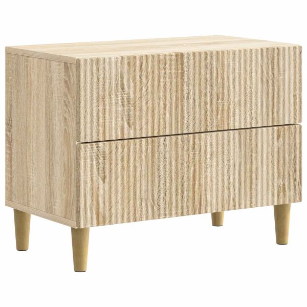 Нощен шкаф Дъб сонома 62 x 34,5 x 48 см Инженерна дървесина