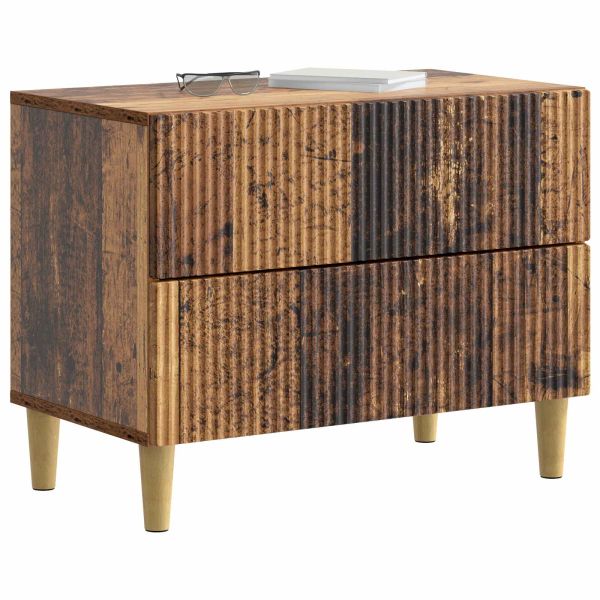 Нощен шкаф Старо дърво 62 x 34,5 x 48 см Инженерна дървесина
