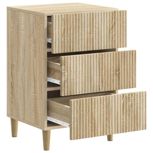 Нощен шкаф Дъб сонома 43 x 41 x 66,5 см Инженерна дървесина