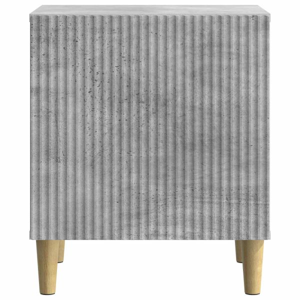 Нощен шкаф 2 pcs Бетонно сиво 43 x 34,5 x 50 см