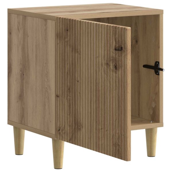 Нощен шкаф 2 pcs Дъб артизан 43 x 34,5 x 50 см