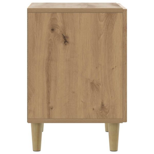 Нощен шкаф 2 pcs Дъб артизан 43 x 34,5 x 50 см