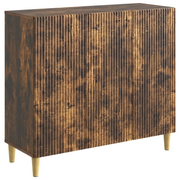 Служебен шкаф Опушен дъб 89 x 34,5 x 80 см Инженерна дървесина