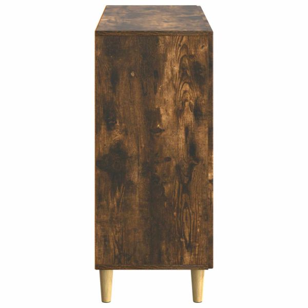 Служебен шкаф Опушен дъб 89 x 34,5 x 80 см Инженерна дървесина