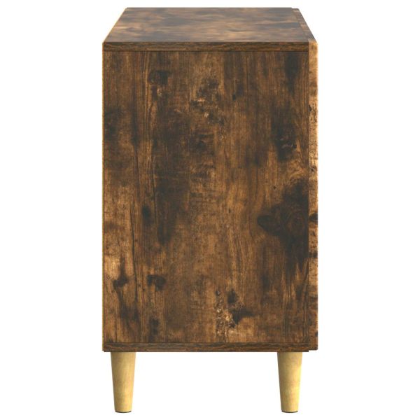Служебен шкаф Опушен дъб 89 x 34,5 x 60 см Инженерна дървесина