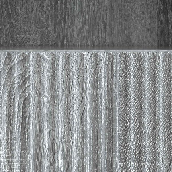 ТВ шкаф Сива сонома 102 x 34,5 x 50 см Инженерна дървесина