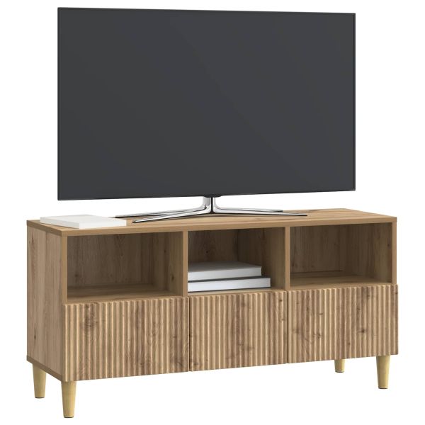 ТВ шкаф Дъб артизан 102 x 34,5 x 50 см Инженерна дървесина