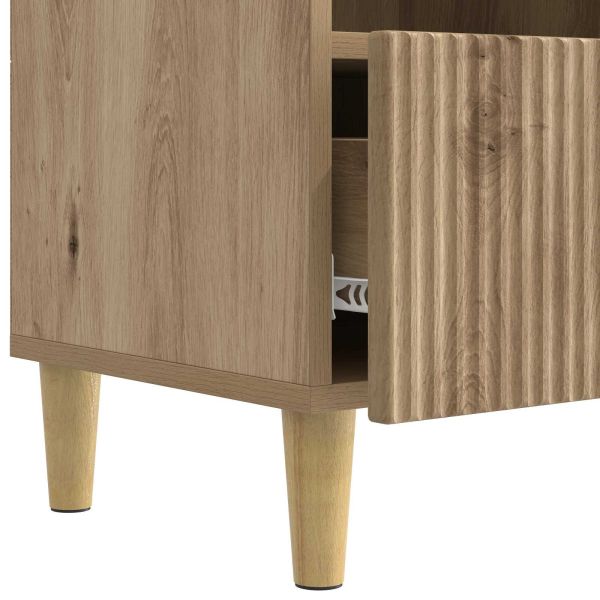 ТВ шкаф Дъб артизан 102 x 34,5 x 50 см Инженерна дървесина