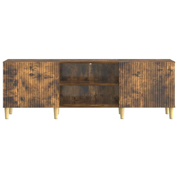 ТВ шкаф Опушен дъб 150 x 31 x 50 см Инженерна дървесина