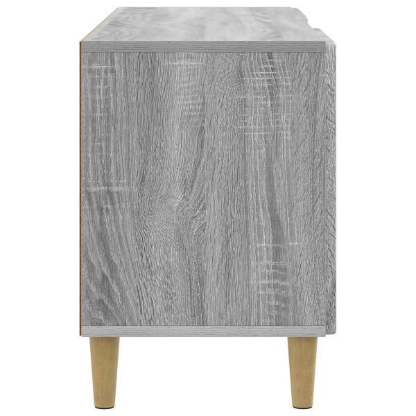 ТВ шкаф Сива сонома 102 x 34,5 x 50 см Инженерна дървесина