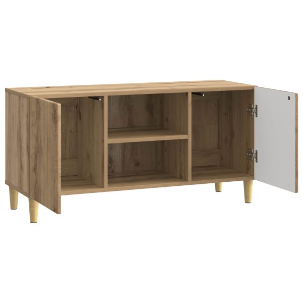 ТВ шкаф Дъб артизан 102 x 34,5 x 50 см Инженерна дървесина