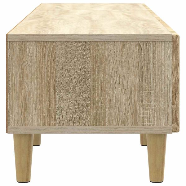 ТВ шкаф Дъб сонома 147 x 34,5 x 30 см Инженерна дървесина