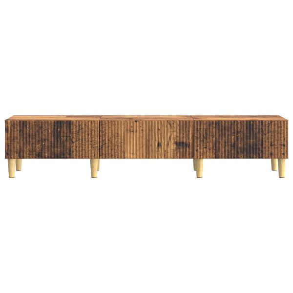 ТВ шкаф Старо дърво 147 x 34,5 x 30 см Инженерна дървесина