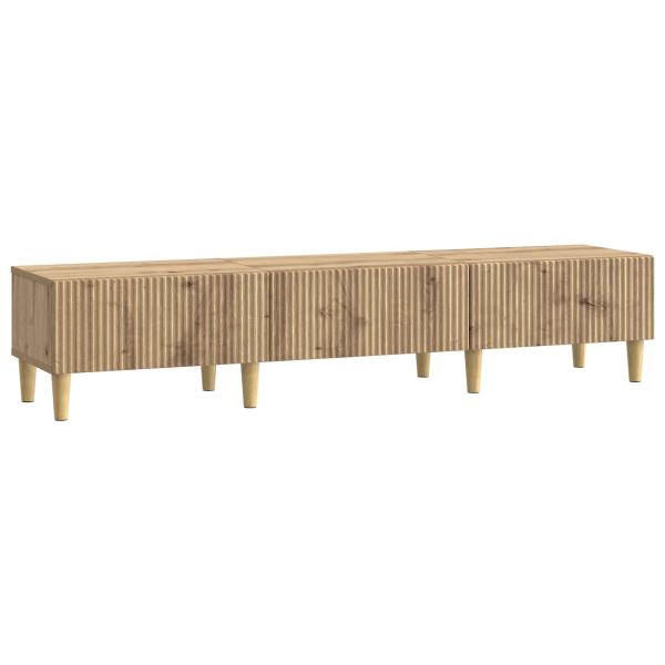 ТВ шкаф Дъб артизан 147 x 34,5 x 30 см Инженерна дървесина