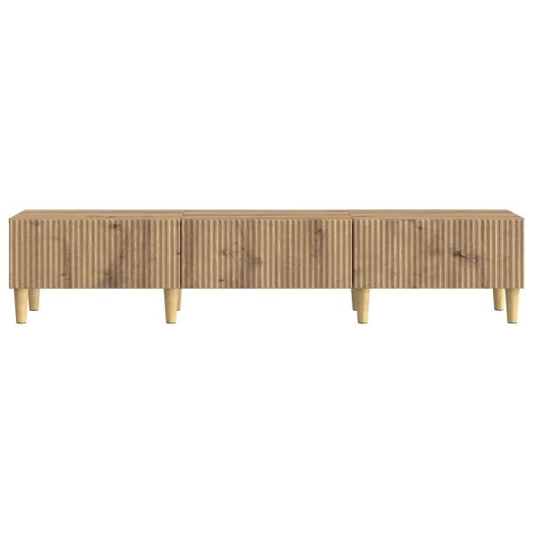 ТВ шкаф Дъб артизан 147 x 34,5 x 30 см Инженерна дървесина