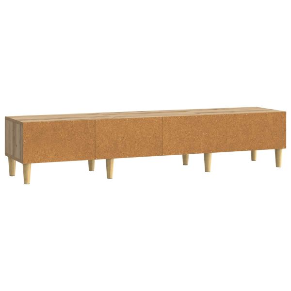 ТВ шкаф Дъб артизан 147 x 34,5 x 30 см Инженерна дървесина