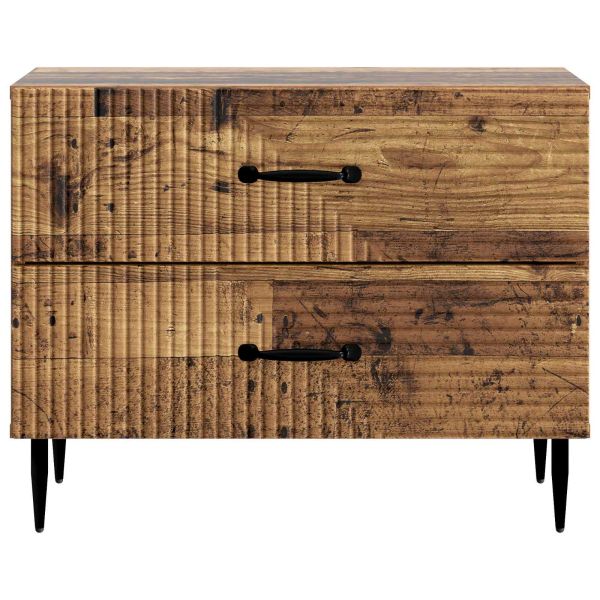 Нощен шкаф Старо дърво 62 x 34,5 x 47,5 см Инженерна дървесина
