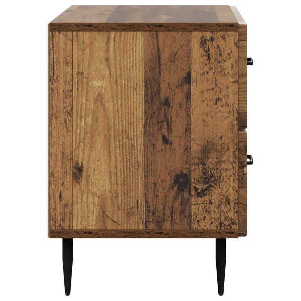 Нощен шкаф Старо дърво 62 x 34,5 x 47,5 см Инженерна дървесина