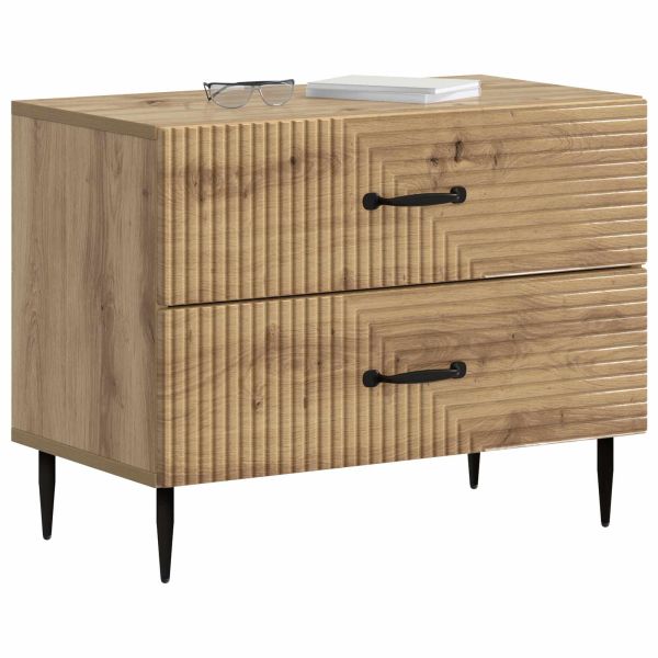 Нощен шкаф Дъб артизан 62 x 34,5 x 47,5 см Инженерна дървесина