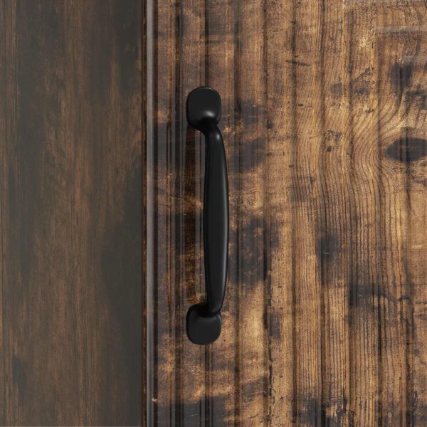 Нощен шкаф 2 pcs Опушен дъб 43 x 34,5 x 50 см