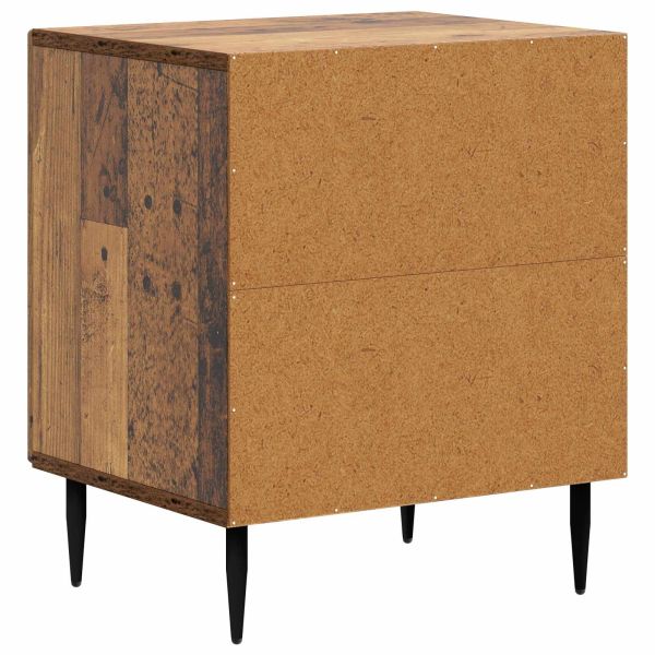 Нощен шкаф Старо дърво 43 x 34,5 x 50 см Инженерна дървесина