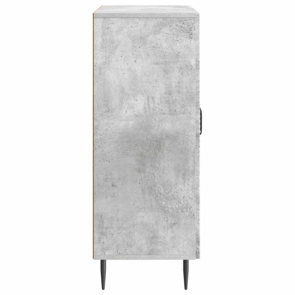 Служебен шкаф Бетонно сиво 66 x 34,5 x 89,5 см