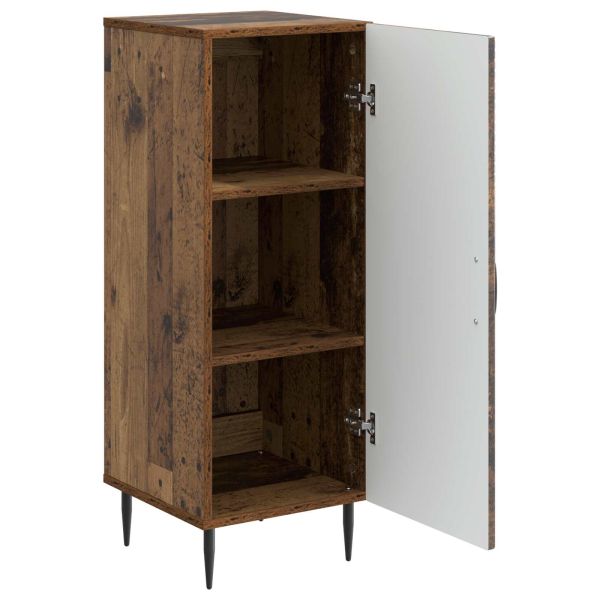 Служебен шкаф Старо дърво 33 x 34,5 x 89,5 см