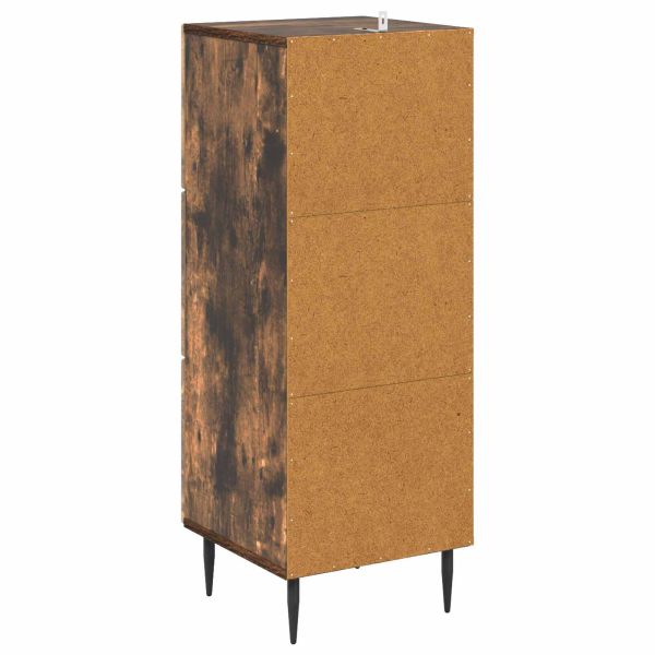 Чекмеджетен шкаф Опушен дъб 33 x 34,5 x 89,5 см