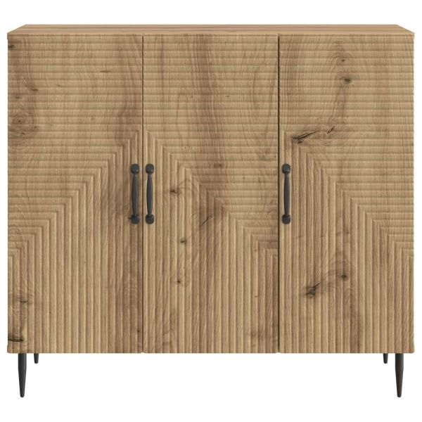 Служебен шкаф Дъб артизан 89 x 34,5 x 80 см Инженерна дървесина