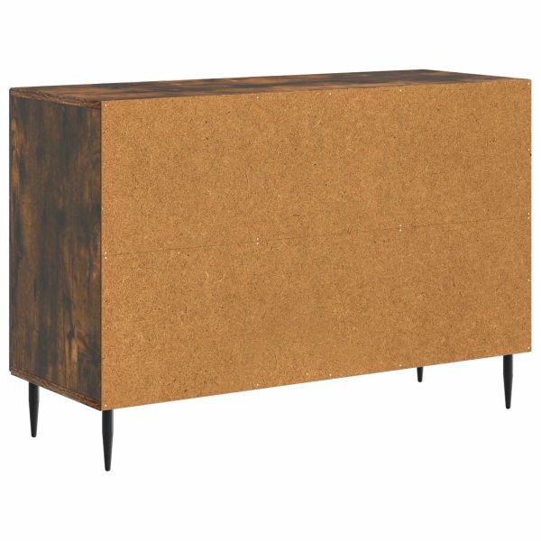 Служебен шкаф Опушен дъб 89 x 34,5 x 60 см Инженерна дървесина