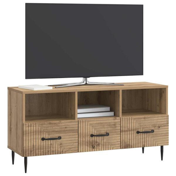 ТВ шкаф Дъб артизан 102 x 34,5 x 50 см Инженерна дървесина