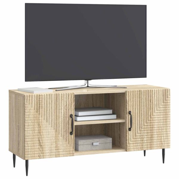 ТВ шкаф Дъб сонома 102 x 34,5 x 50 см Инженерна дървесина