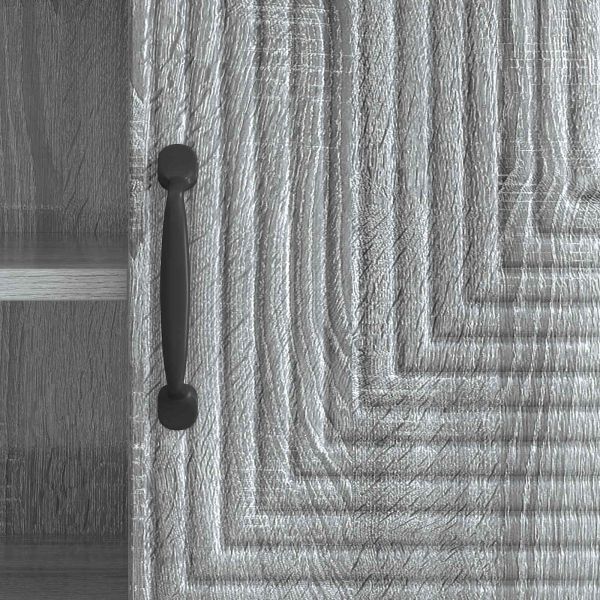 ТВ шкаф Сива сонома 102 x 34,5 x 50 см Инженерна дървесина