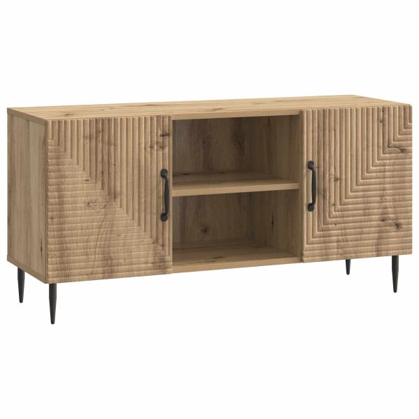 ТВ шкаф Дъб артизан 102 x 34,5 x 50 см Инженерна дървесина