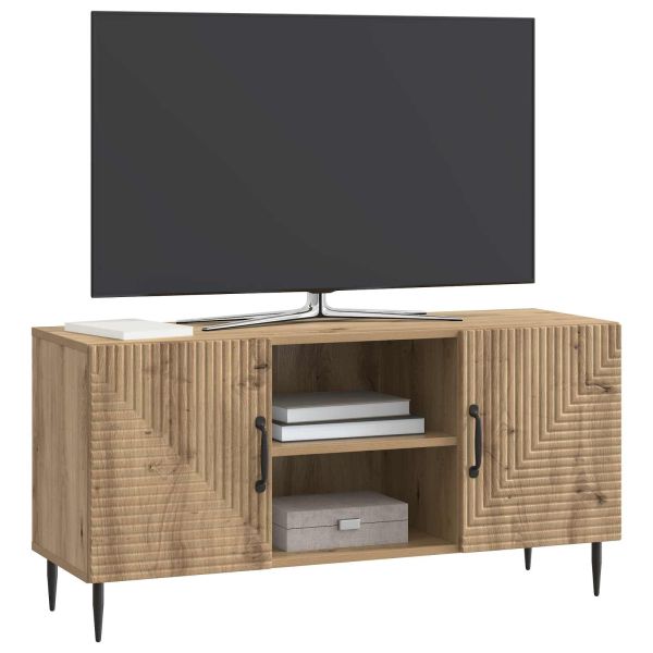 ТВ шкаф Дъб артизан 102 x 34,5 x 50 см Инженерна дървесина