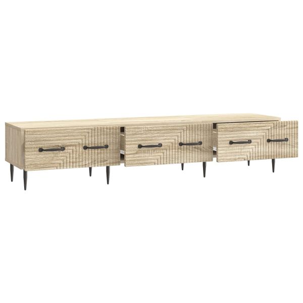 ТВ шкаф Дъб сонома 147 x 34,5 x 30 см Инженерна дървесина