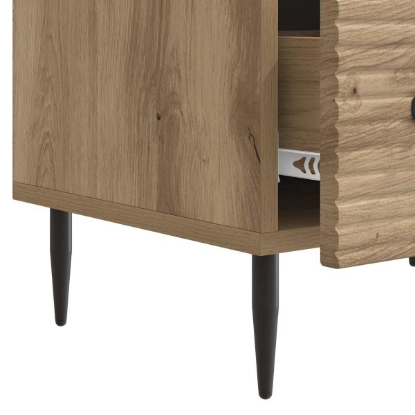 ТВ шкаф Дъб артизан 147 x 34,5 x 30 см Инженерна дървесина
