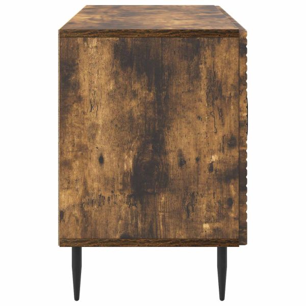 ТВ шкаф Опушен дъб 99 x 34,5 x 50 см Инженерна дървесина