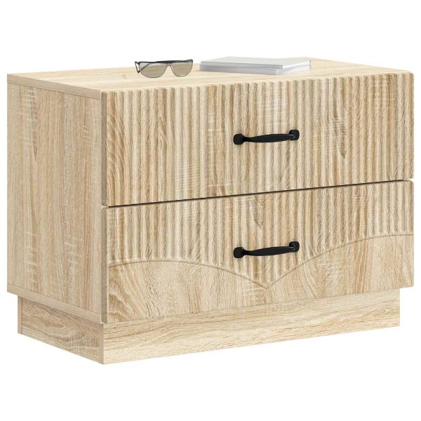 Нощен шкаф Дъб сонома 62 x 34,5 x 44,5 см Инженерна дървесина