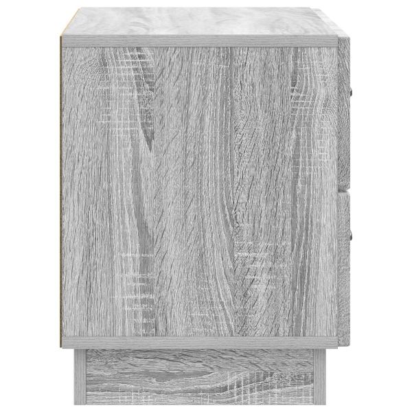 Нощен шкаф Сива сонома 62 x 34,5 x 44,5 см Инженерна дървесина
