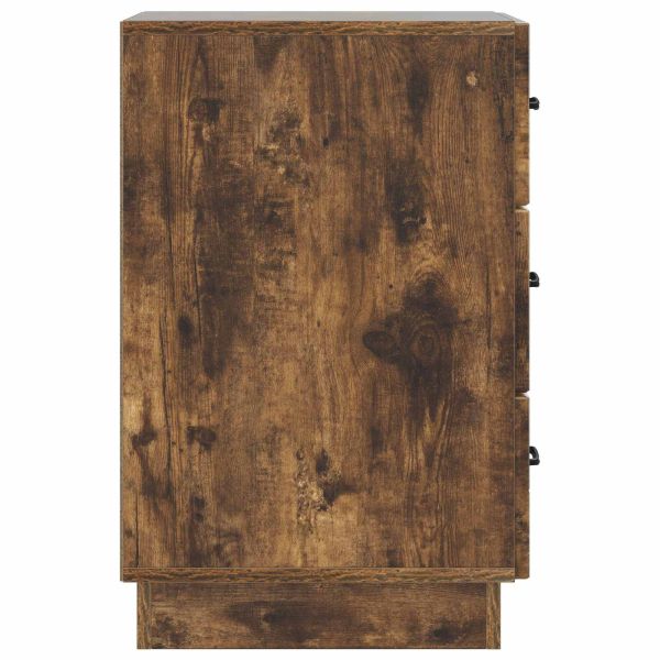Нощен шкаф Опушен дъб 43 x 41 x 63,5 см Инженерна дървесина