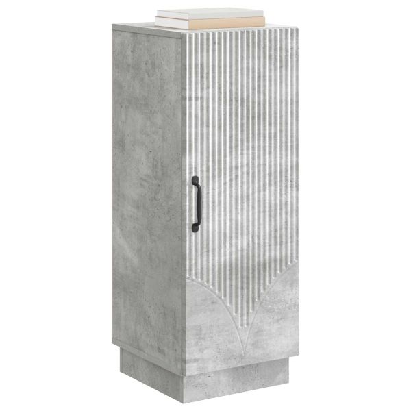 Служебен шкаф Бетонно сиво 33 x 34,5 x 87 см