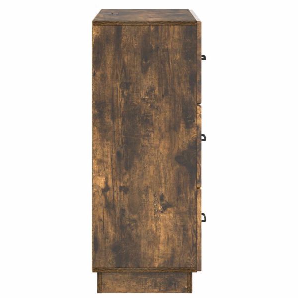 Чекмеджетен шкаф Опушен дъб 66 x 34,5 x 87 см