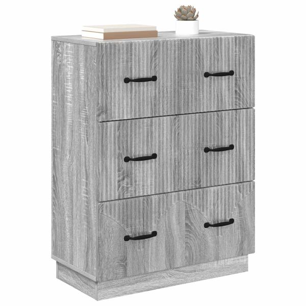 Чекмеджетен шкаф Сива сонома 66 x 34,5 x 87 см
