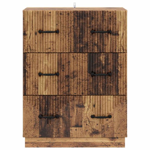 Чекмеджетен шкаф Старо дърво 66 x 34,5 x 87 см